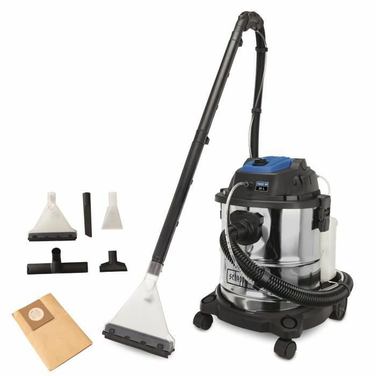 Nass- und Trockensauger Scheppach Sprayvac20 1600 W 20 L 5 in 1